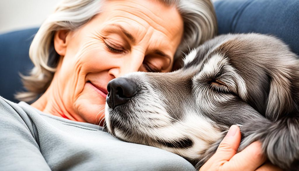 deep bonds with older dogs