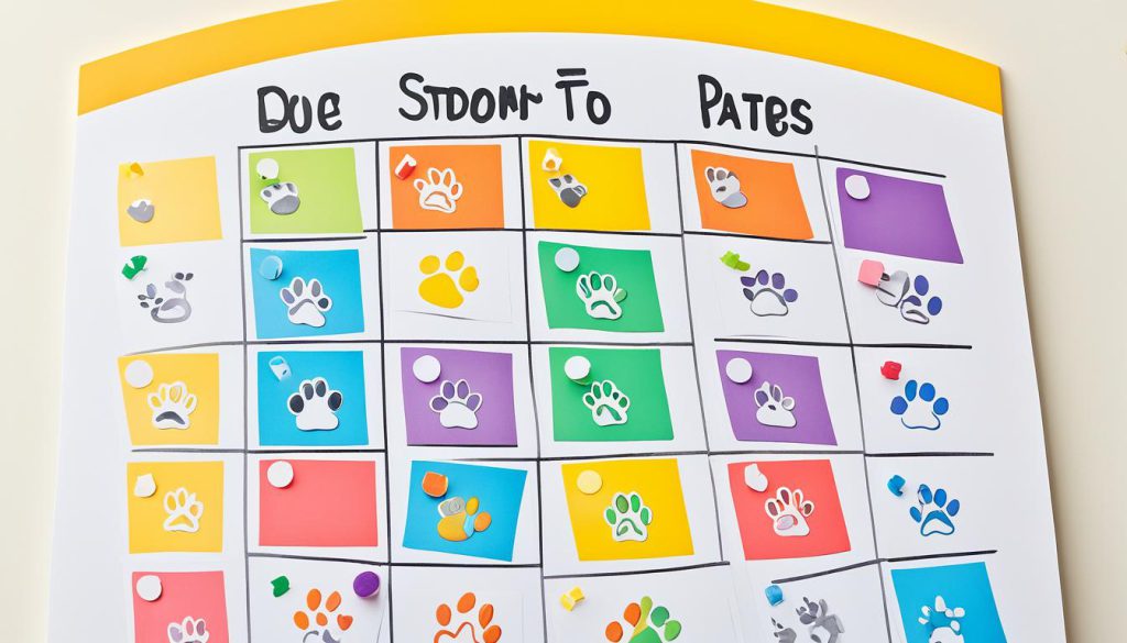 potty training schedule